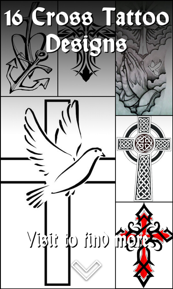 16 Cross Tattoo Designs