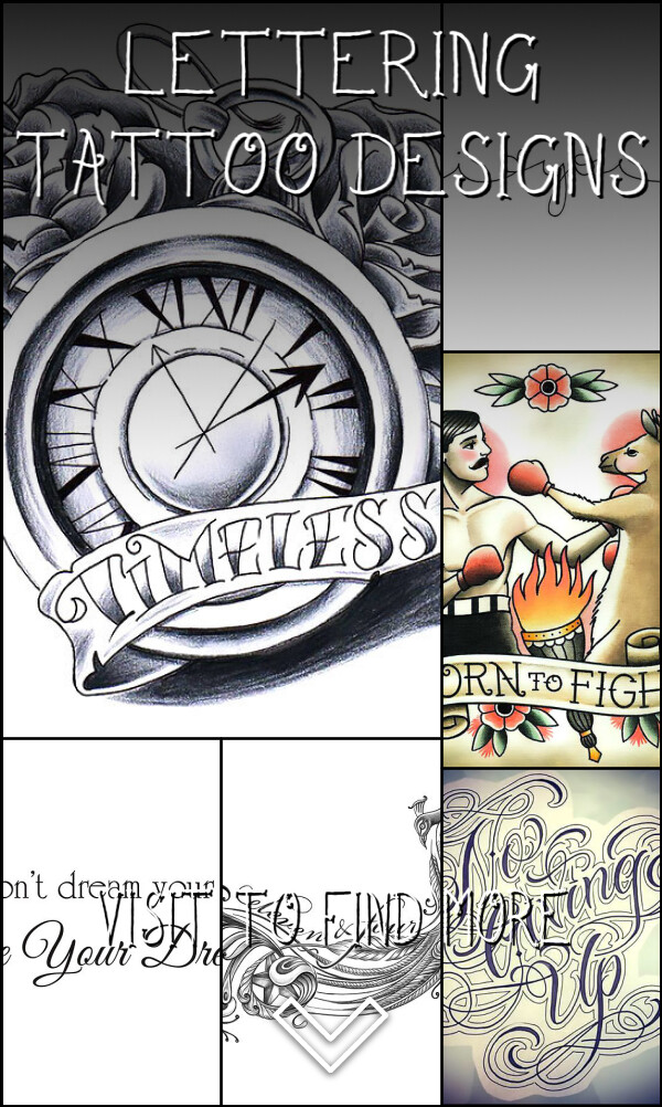 137 Lettering Tattoo Designs