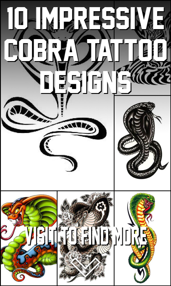 10 Impressive Cobra Tattoo Designs