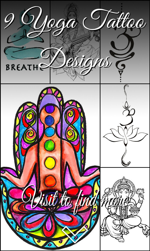 9 Yoga Tattoo Designs