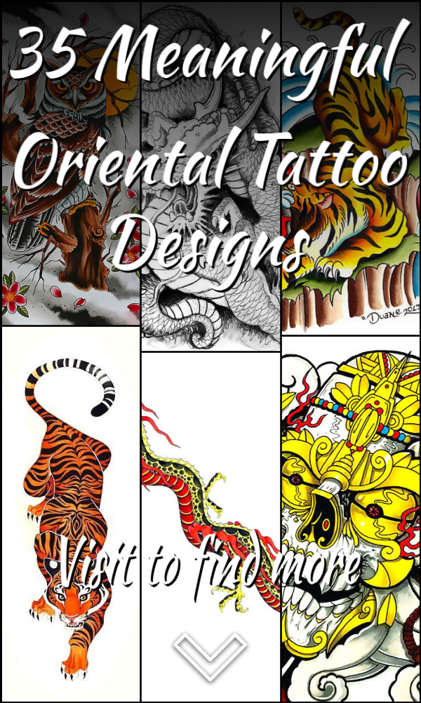 35 Meaningful Oriental Tattoo Designs
