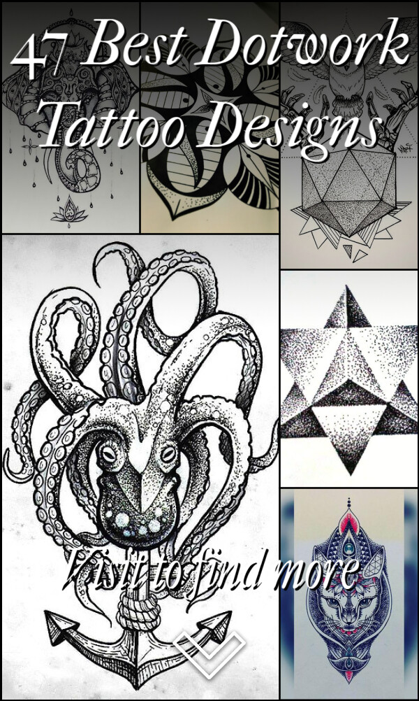 47 Best Dotwork Tattoo Designs