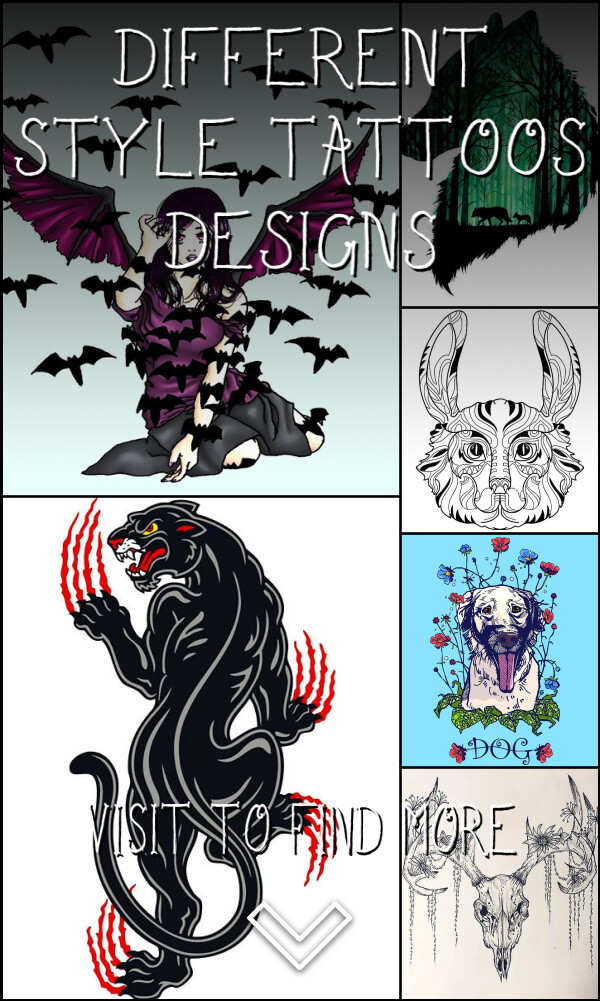 500+ Different Style Tattoos Designs