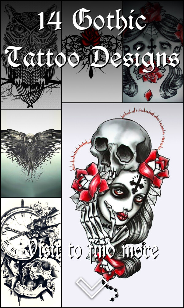 14 Gothic Tattoo Designs
