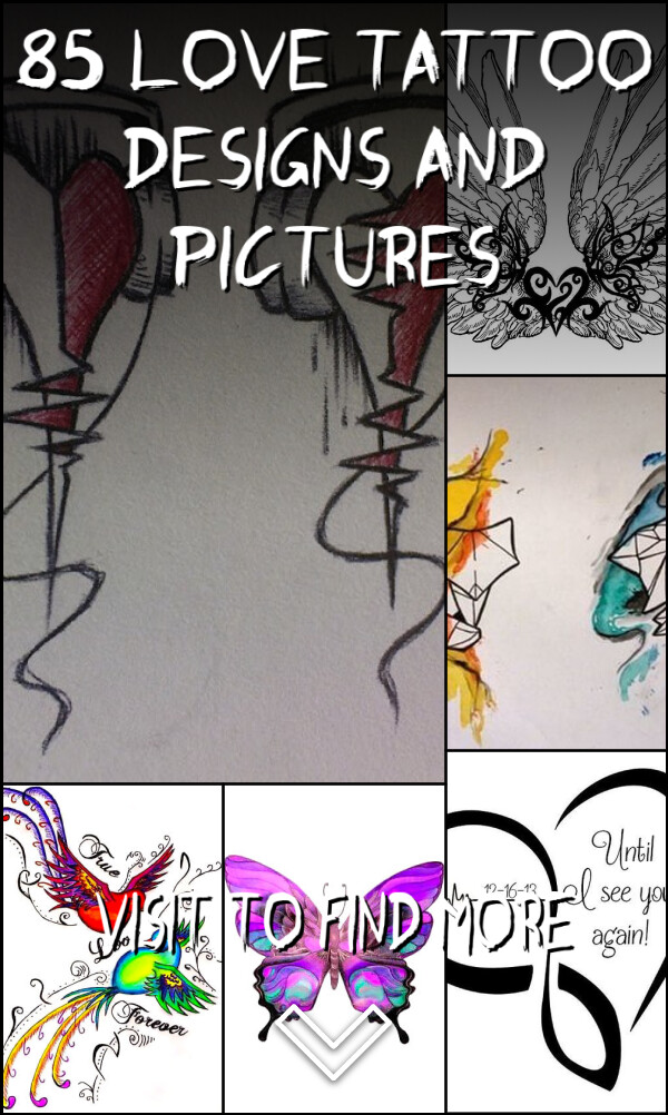 85 Love Tattoo Designs and Pictures