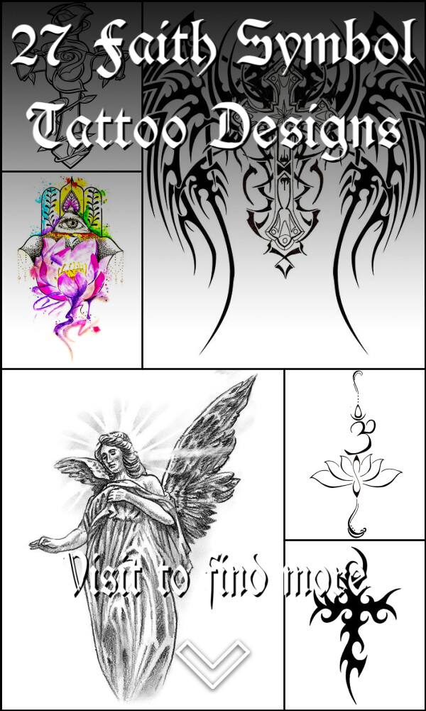 27 Faith Symbol Tattoo Designs