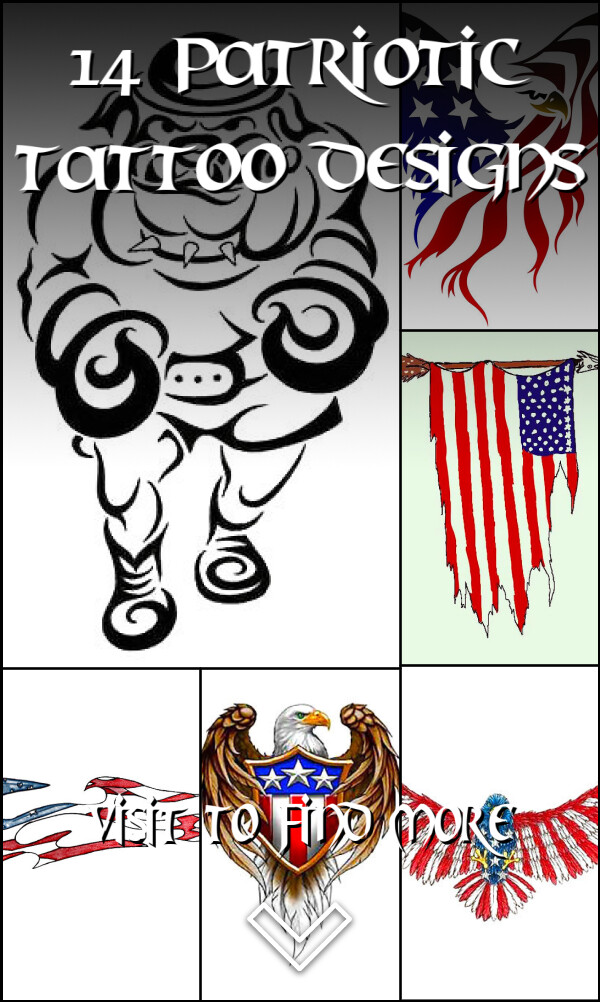 14 Patriotic Tattoo Designs