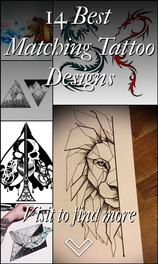 14 Best Matching Tattoo Designs