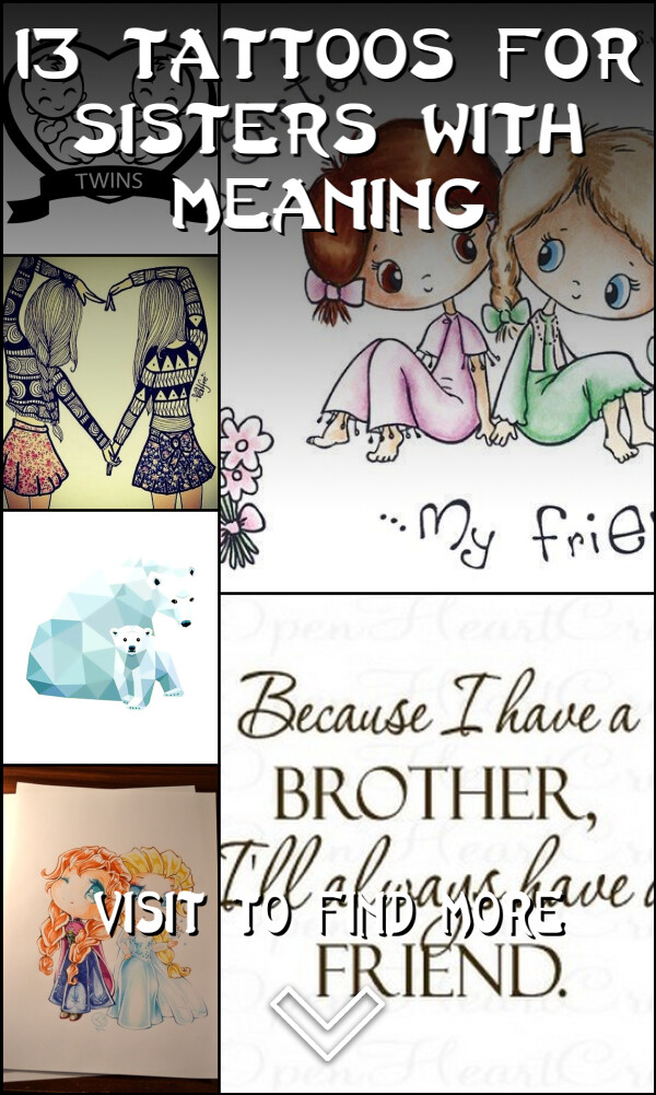 13 Tattoos for Sisters with Meaning