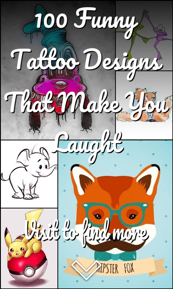 100 Funny Tattoo Designs That Make You Laught