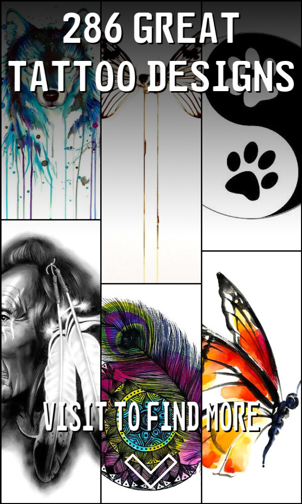 286 Great Tattoo Designs