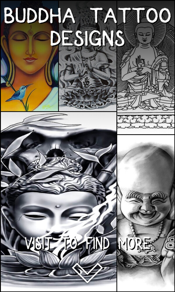 5 Buddha Tattoo Designs
