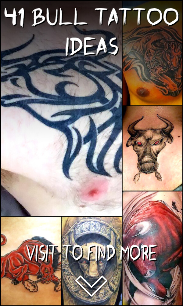 41 Bull Tattoo Ideas