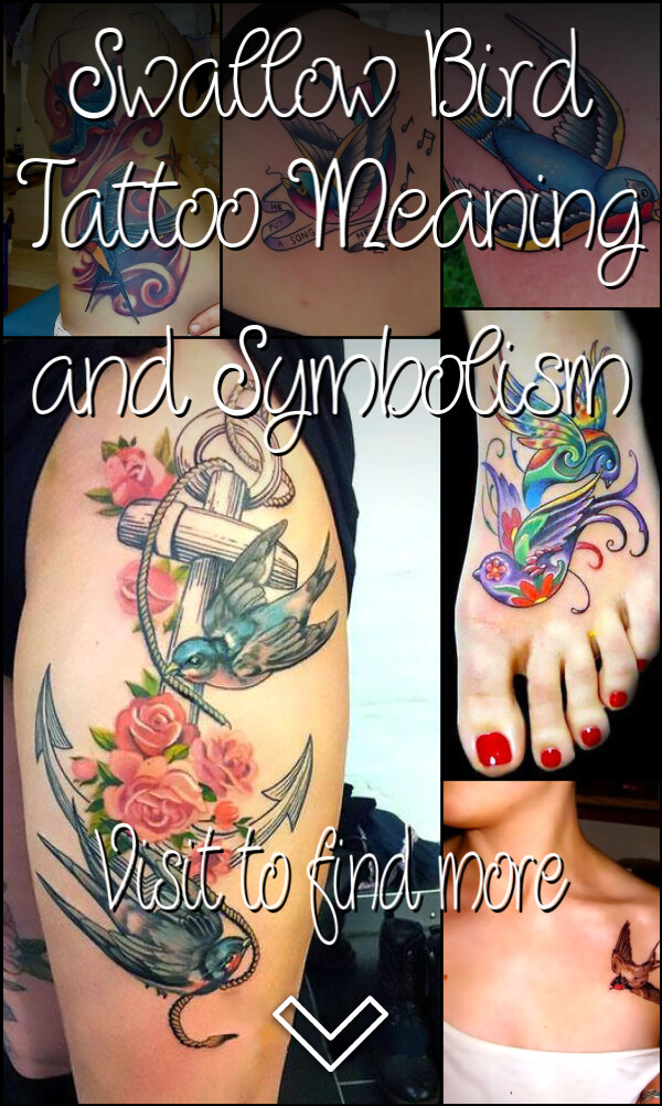 Swallow Bird Tattoo Meaning and Symbolism