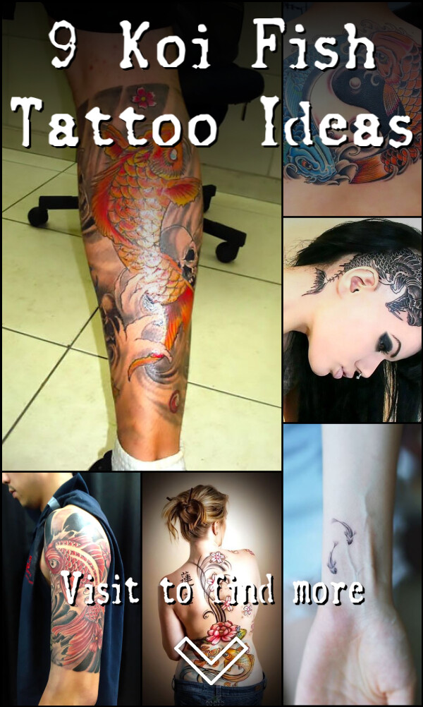 9 Koi Fish Tattoo Ideas