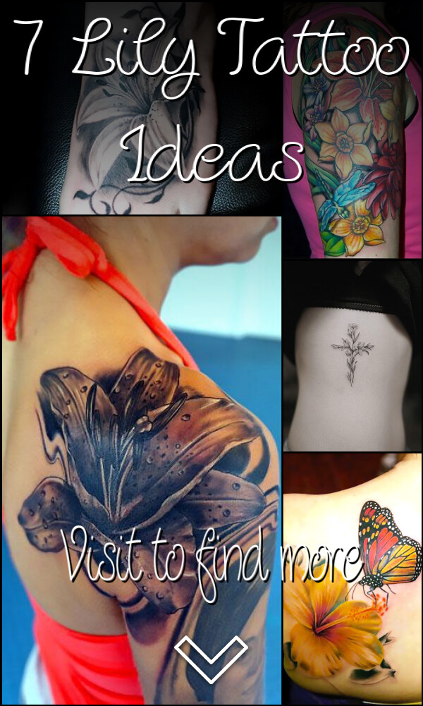 7 Lily Tattoo Ideas