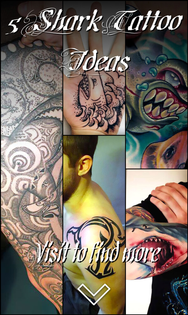 5 Shark Tattoo Ideas