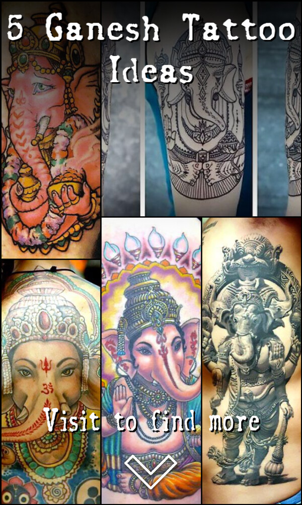 5 Ganesh Tattoo Ideas