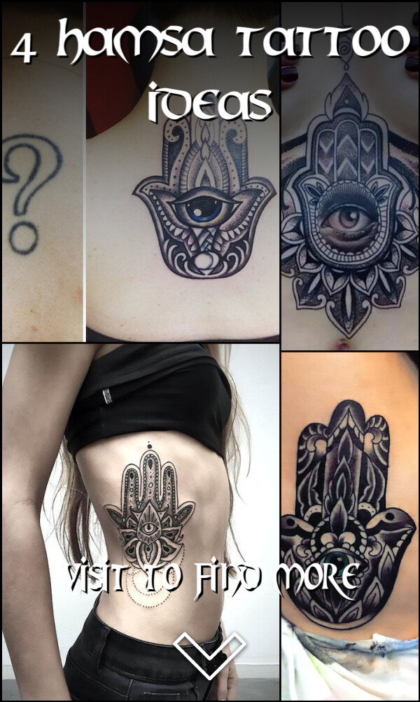4 Hamsa Tattoo Ideas