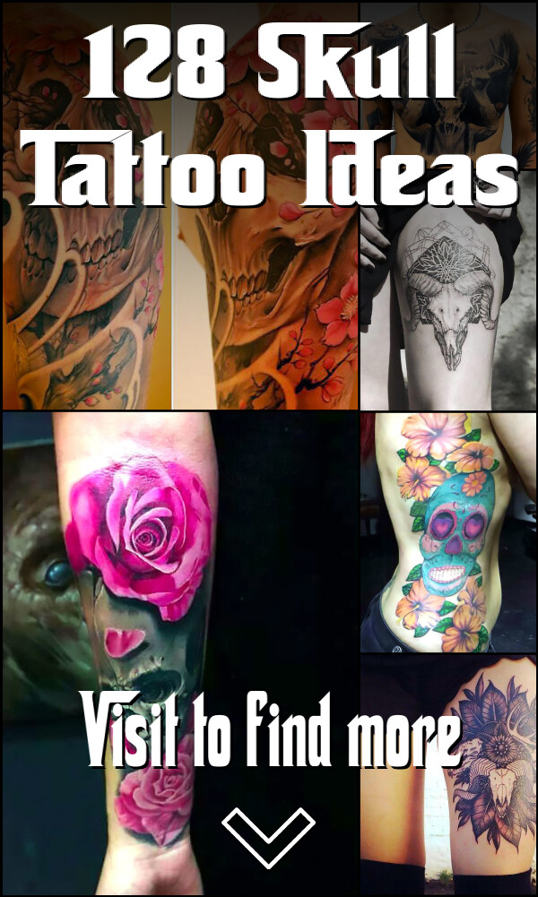 128 Skull Tattoo Ideas
