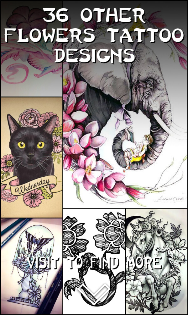 36 Other Flowers Tattoo Designs