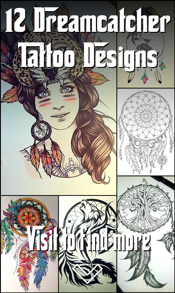 12 Dreamcatcher Tattoo Designs