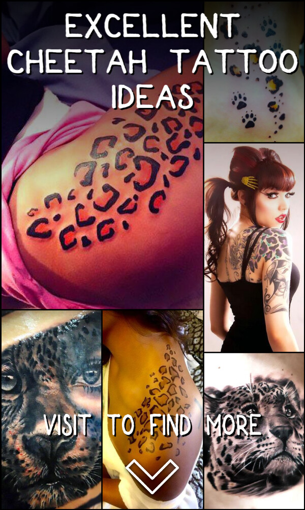 22 Excellent Cheetah Tattoo Ideas