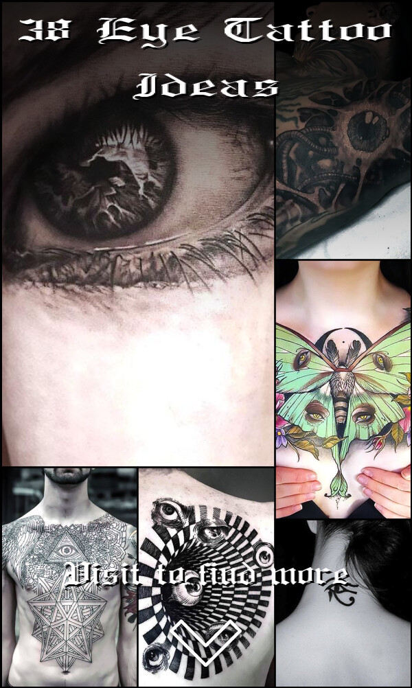 38 Eye Tattoo Ideas