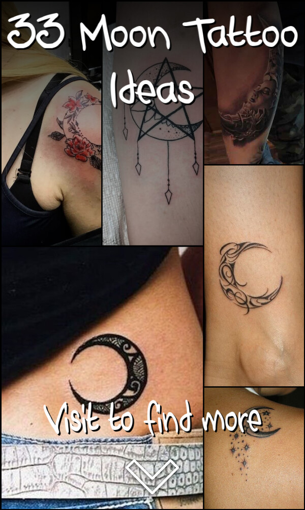 33 Moon Tattoo Ideas