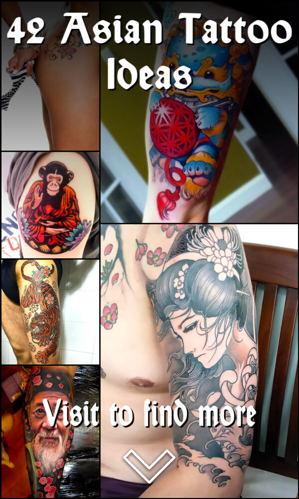 42 Asian Tattoo Ideas