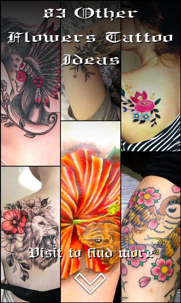 83 Other Flowers Tattoo Ideas