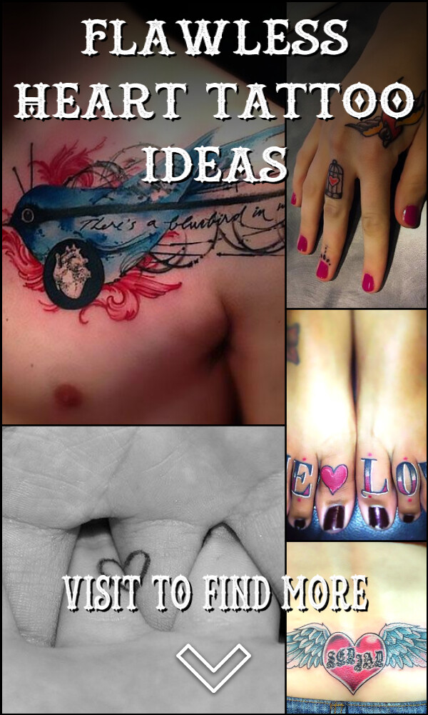 121 Flawless Heart Tattoo Ideas