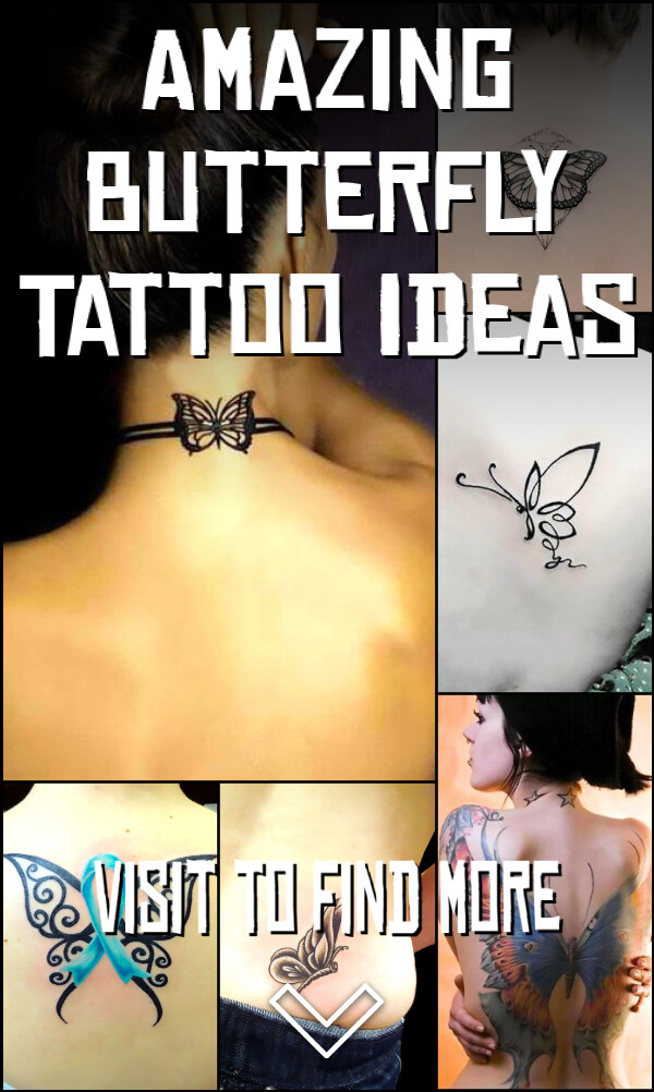 Amazing Butterfly Tattoo Ideas