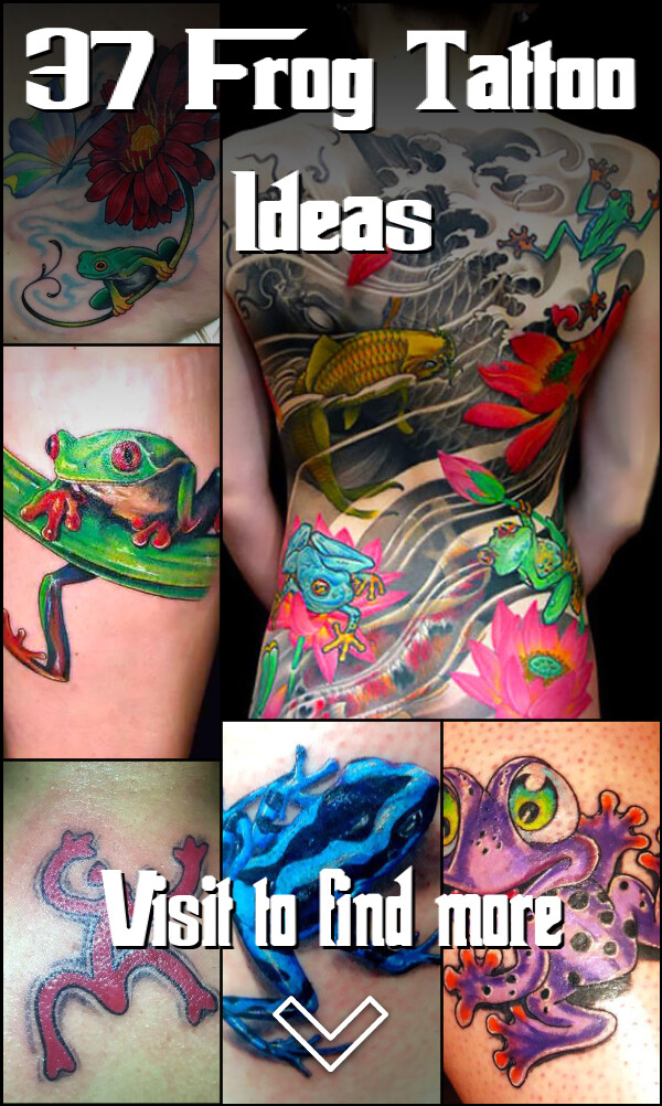 37 Frog Tattoo Ideas