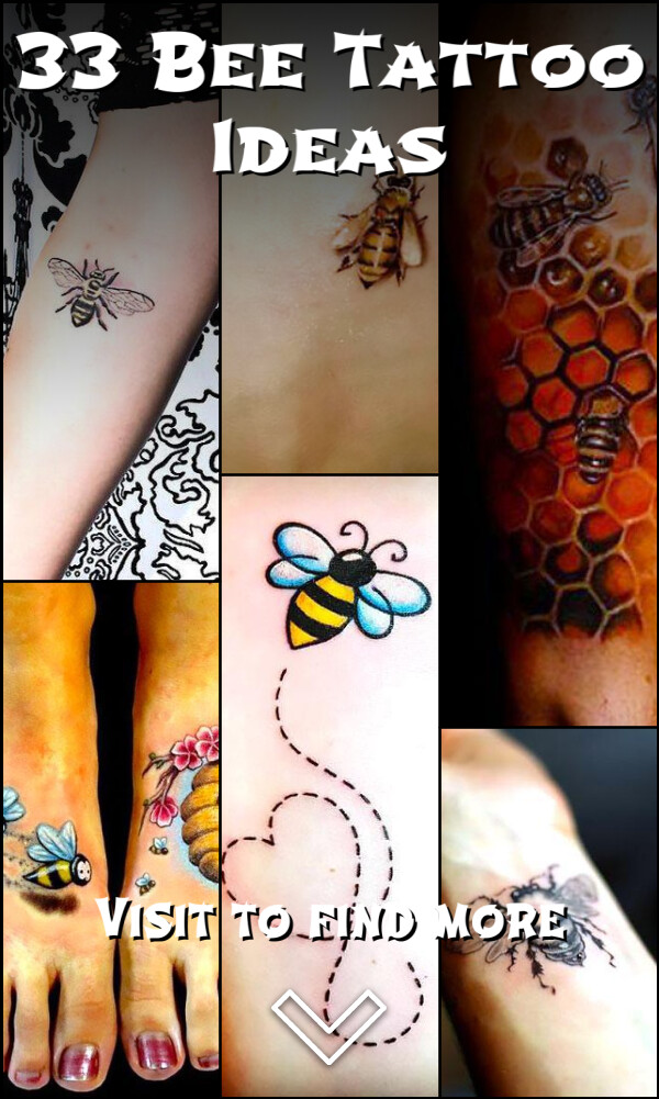 33 Bee Tattoo Ideas