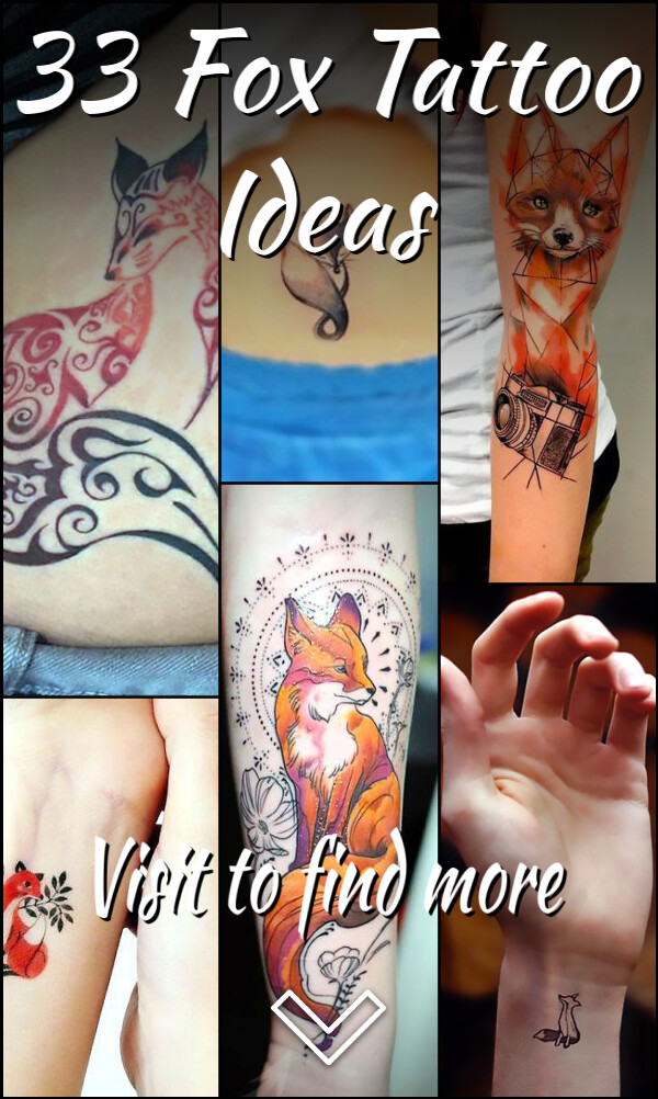 33 Fox Tattoo Ideas