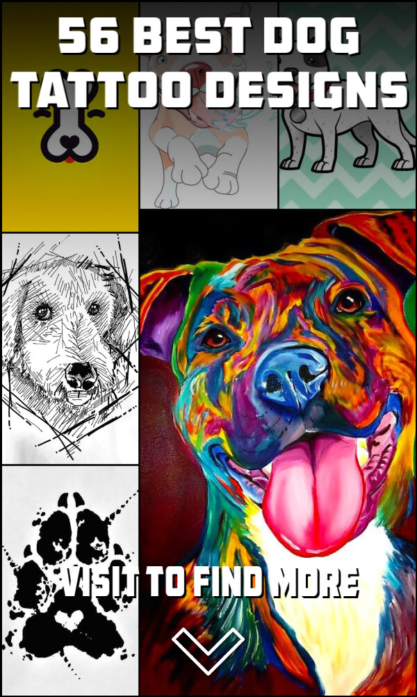 56 Best Dog Tattoo Designs