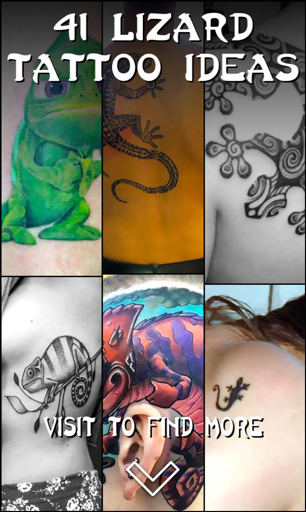 41 Lizard Tattoo Ideas