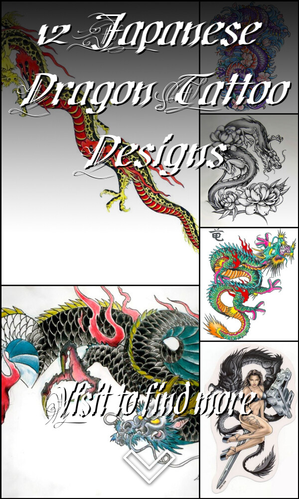12 Japanese Dragon Tattoo Designs