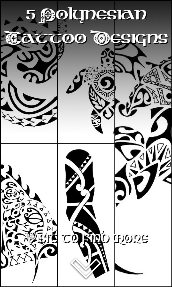 5 Polynesian Tattoo Designs