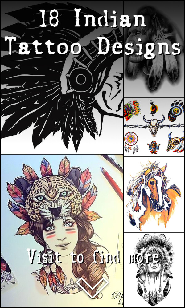18 Indian Tattoo Designs