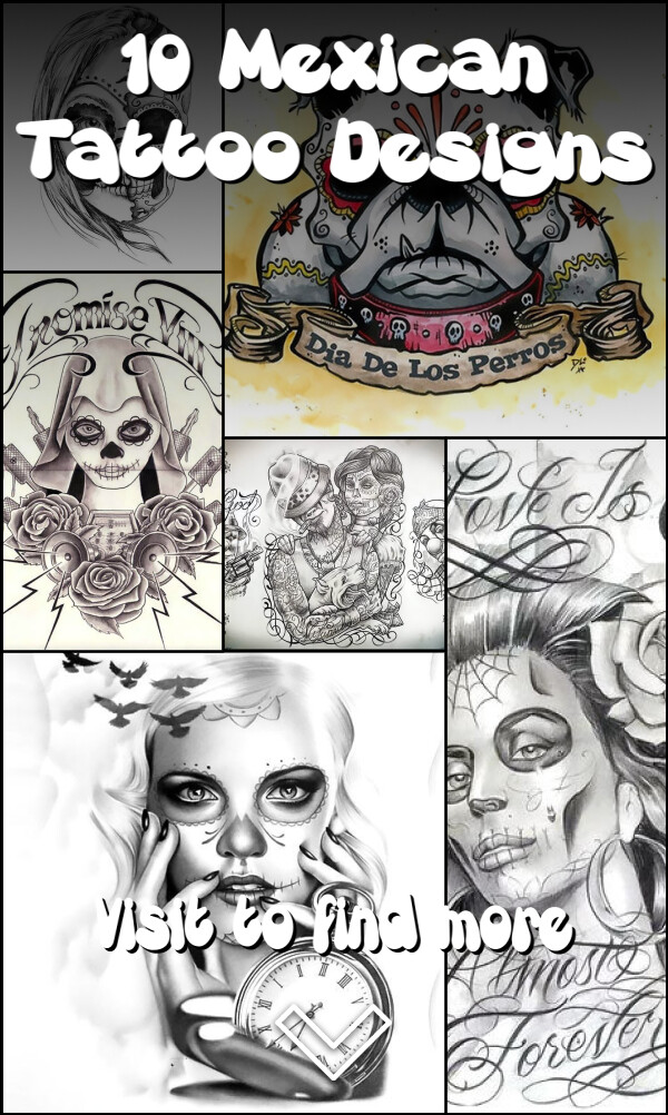 10 Mexican Tattoo Designs