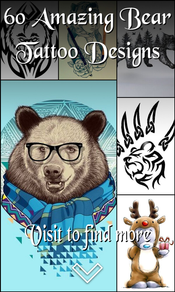 60 Amazing Bear Tattoo Designs