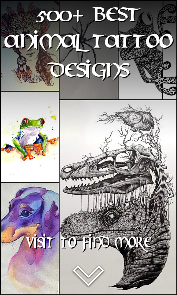 500+ Best Animal Tattoo Designs