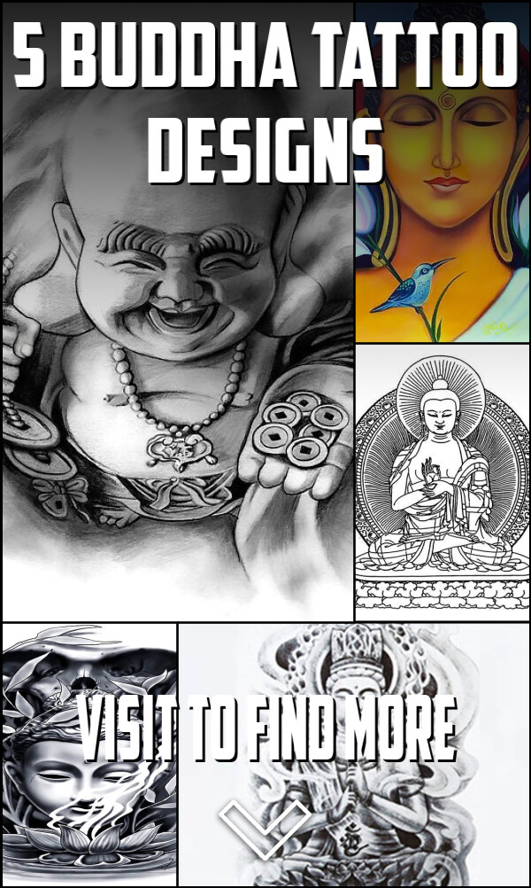 5 Buddha Tattoo Designs