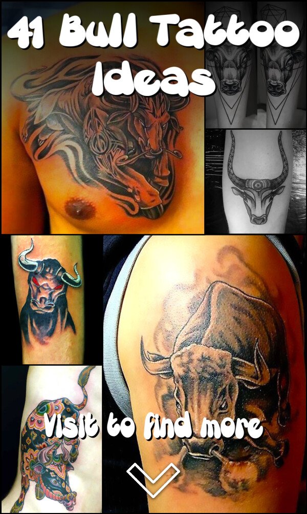 41 Bull Tattoo Ideas