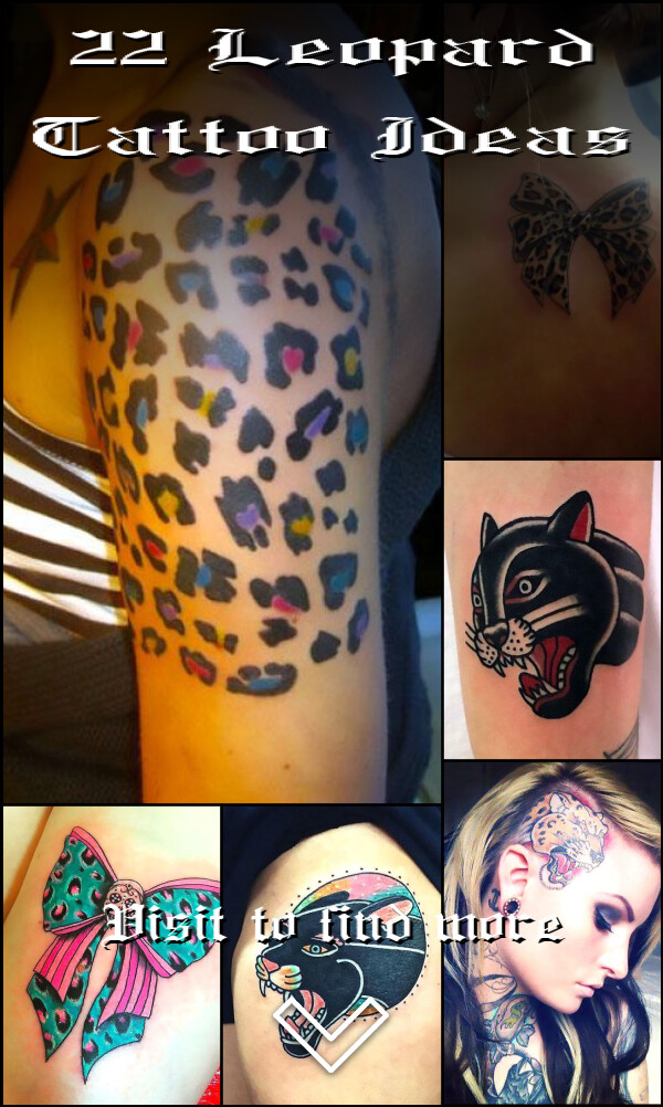 22 Leopard Tattoo Ideas