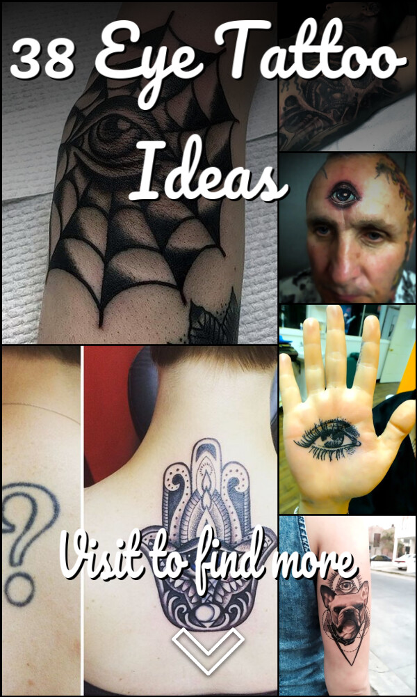 38 Eye Tattoo Ideas