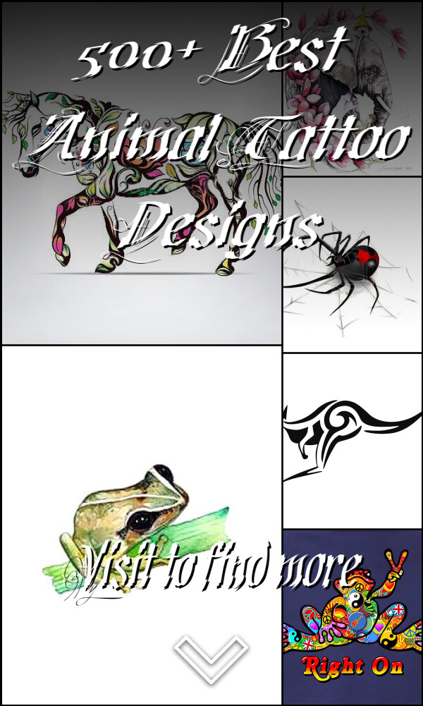 500+ Best Animal Tattoo Designs