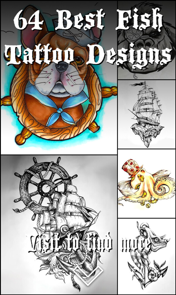 64 Best Fish Tattoo Designs